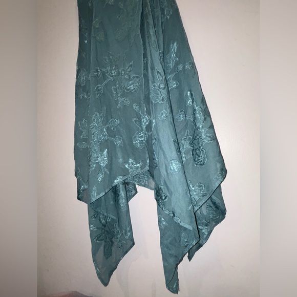 Leith Womens Sleevless Ruffle Neck
Floral Wrap Midi Dress Teal
Small - Picture 4 of 11